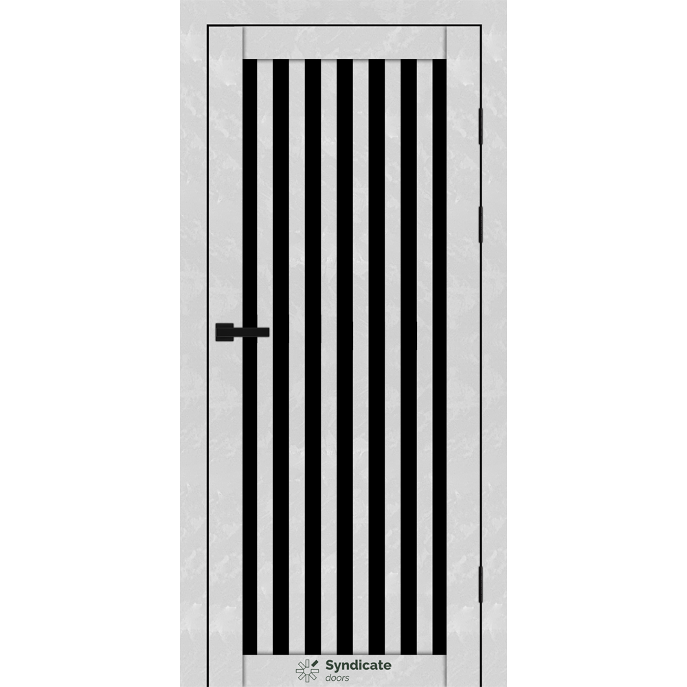 Міжкімнатні двері Syndicate Doors SD-PVC-125 BLK